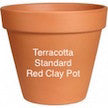 HARD TO FIND Standard Red Clay Pot  18“- for walk in purchase @ Flash Garden LAKEWAY