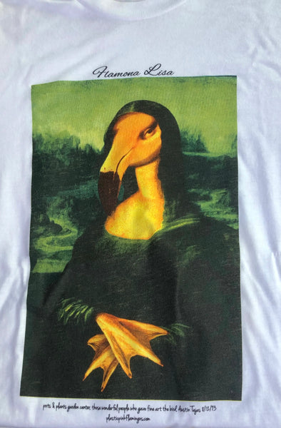 PRE-ORDER  Flamingos as “Fine Art”- Flamona Lisa  - For Customer pick up