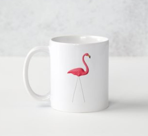 PRE-ORDER Infamous&Iconic-Flamingos Coffee Mug w/ Pre-Order Discount-For Customer pick up at a Flash Garden late Aug/early Sept - will update exact pick up dates soon.  ***USE THE PULL DOWN MENU NOW TO CHOOSE YOUR PICK UP LOCATION***