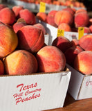 PRE-ORDER  Fresh, Juicy, Tasty Texas Peaches * Likely our last batch for the season*  for customer pick up at a Flash Garden***USE THE PULLDOWN MENU TO CHOOSE YOUR PICK UP LOCATION*** Pre-Order deadline is Tuesday 7/9/24