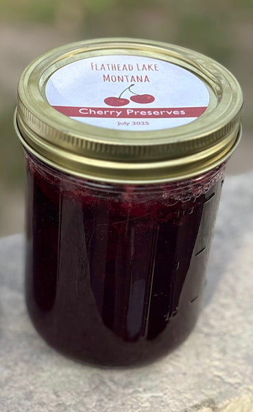 RESERVE YOURS Chef Jennifer’s Montana Cherry Preserves  12oz Jars for 1/23 & 1/24 pick up.  Use the pull down menu NOW to choose your pick up location - Not available for shipping