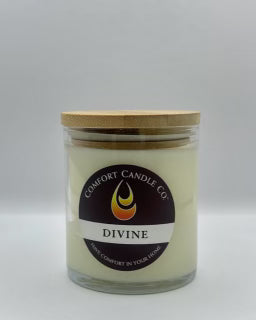 PRE-ORDER Strawber Scented ‘Devine’ Candle-10oz made in Fredericksburg w/ Pre-Order Discount - For Customer pick up at a Flash Garden late Aug/early Sept - will update exact pick up dates soon.