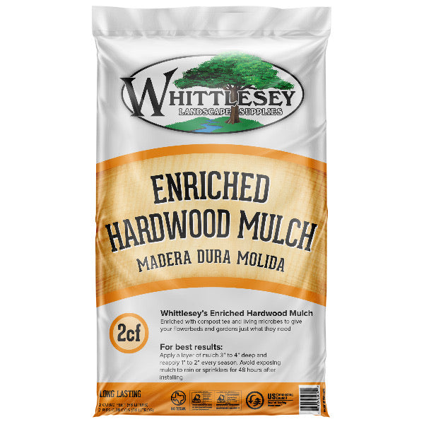 LAKEWAY  Shredded Hardwood Mulch 2 cuft   for walk in purchase at our LAKEWAY Flash Garden