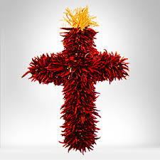 Pre-Order - Classic Santa Fe New Mexico Pequin Cross for Pick Up at a Flash Garden in October/November  TAKING ORDERS NOW.  We will update exact pick up dates soon.  Order Now, Save Yours,  limited numbers